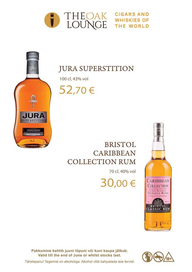 Alcohol Promotion June 2019 May promos are here! Cigars: La Estancia Edicion Exclusiva #60 28€ Davidoff Escurio Gran Toro Cello 17€ A.Fuente Gran Reserva Rothschilds 6,70€ Principle Frothy Monkey 5,90€ Oliva Serie G Maduro 3.75X48 Special G 3.90€ Oliva Serie G 3.75X48 Special G 3.90€ Spirits: Hellyers Road Peated 65€ English Whisky Co. Chapter 14 53€ Canetelli Spumante Brut 6€